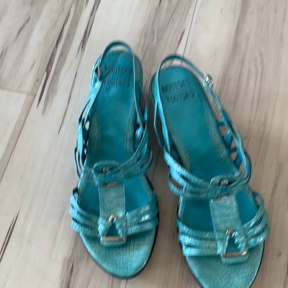 Turquoise Wedges - Picture 1 of 5